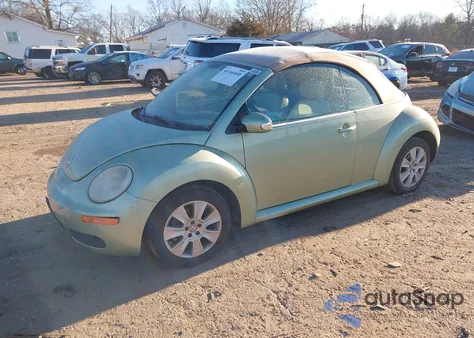 2009 Volkswagen New Beetle 2.5L z USA, uszkodzony, nr VIN 3VWRF31Y49M402056